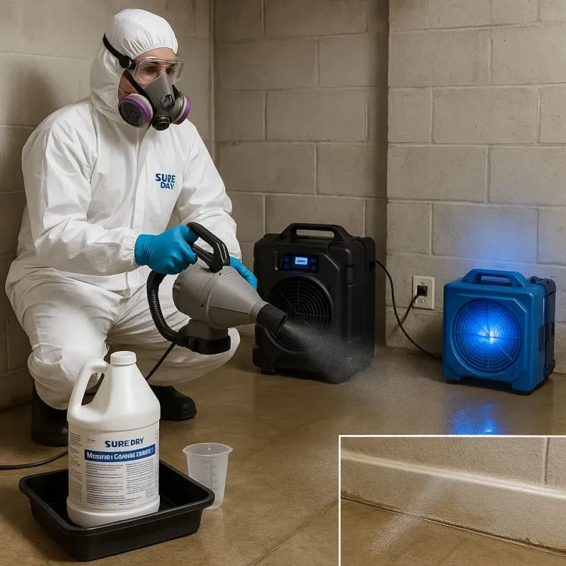 Sanitization and Odor Removal process in Kalona, IA