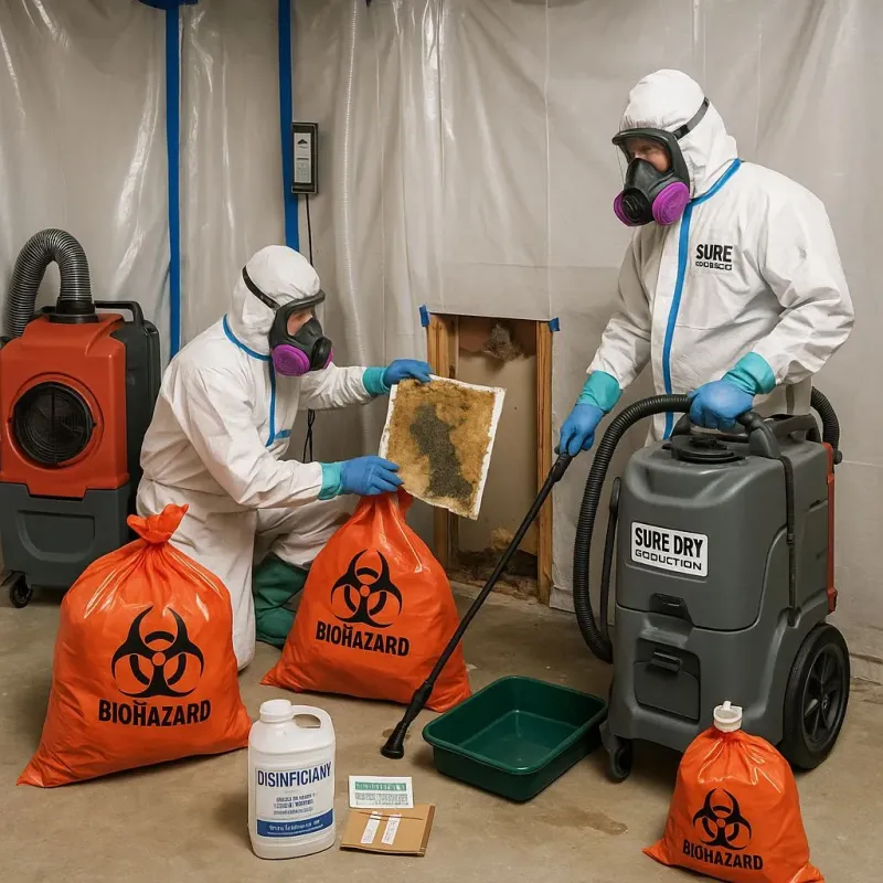 Contaminated Water Handling Protocols process in Kalona, IA