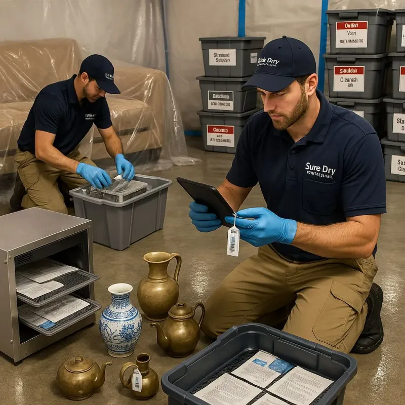 Content Protection and Restoration process in Kalona, IA