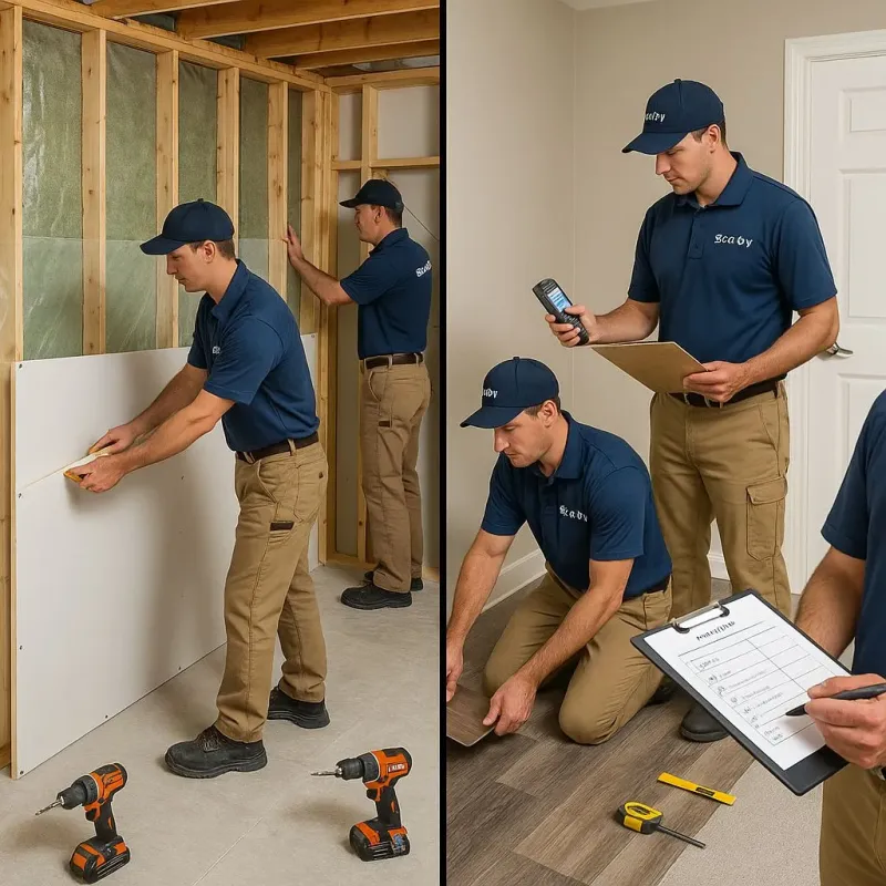 Repairs and Reconstruction process in Kalona, IA